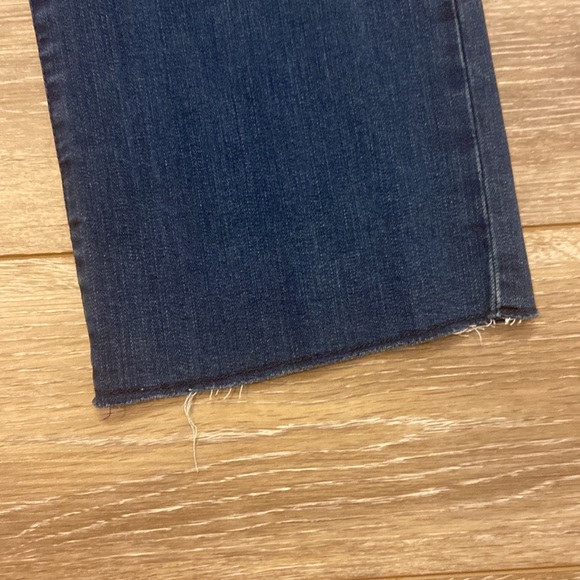 SOCIAL STANDARD BY SANCTUARY KICK CROP MID RISE JEANS SIZE 10 BLUE - Picture 10 of 16